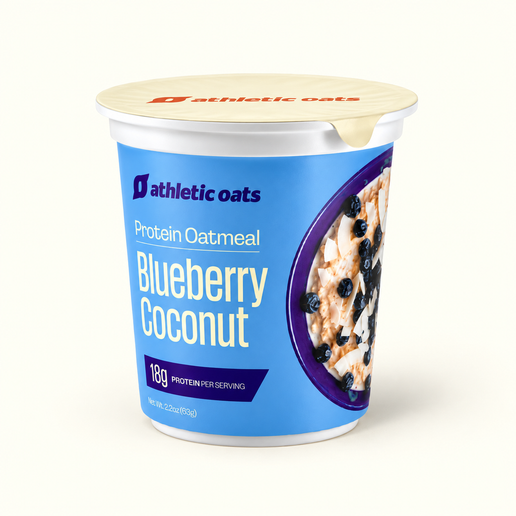 Protein Oatmeal Cups - Blueberry Coconut, 12 Pack