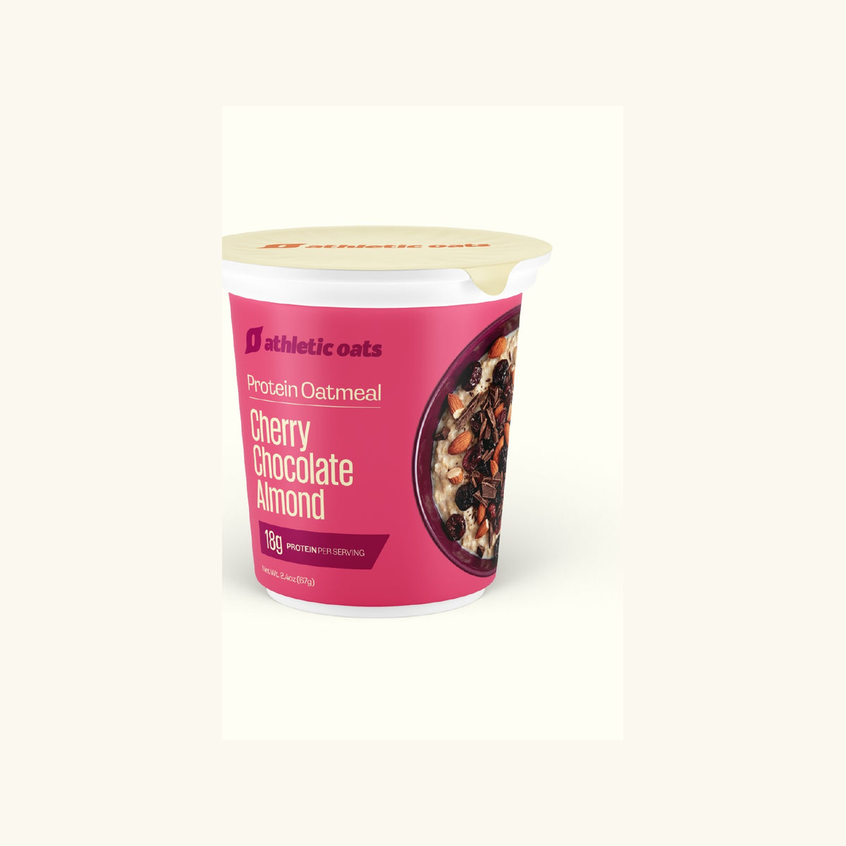 Protein Oatmeal Cups - Cherry Chocolate Almond, 12 Pack