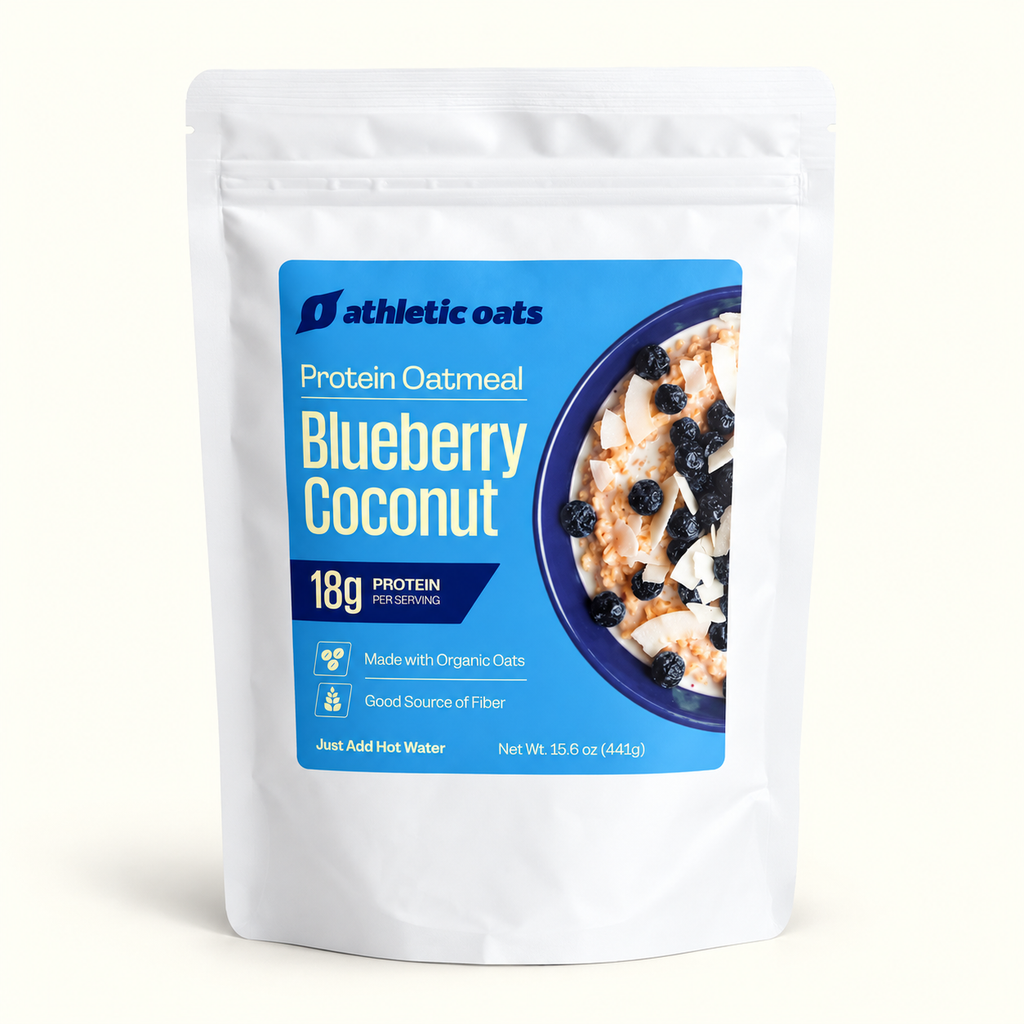 Protein Oatmeal Pouch - Blueberry Coconut, 7 Servings