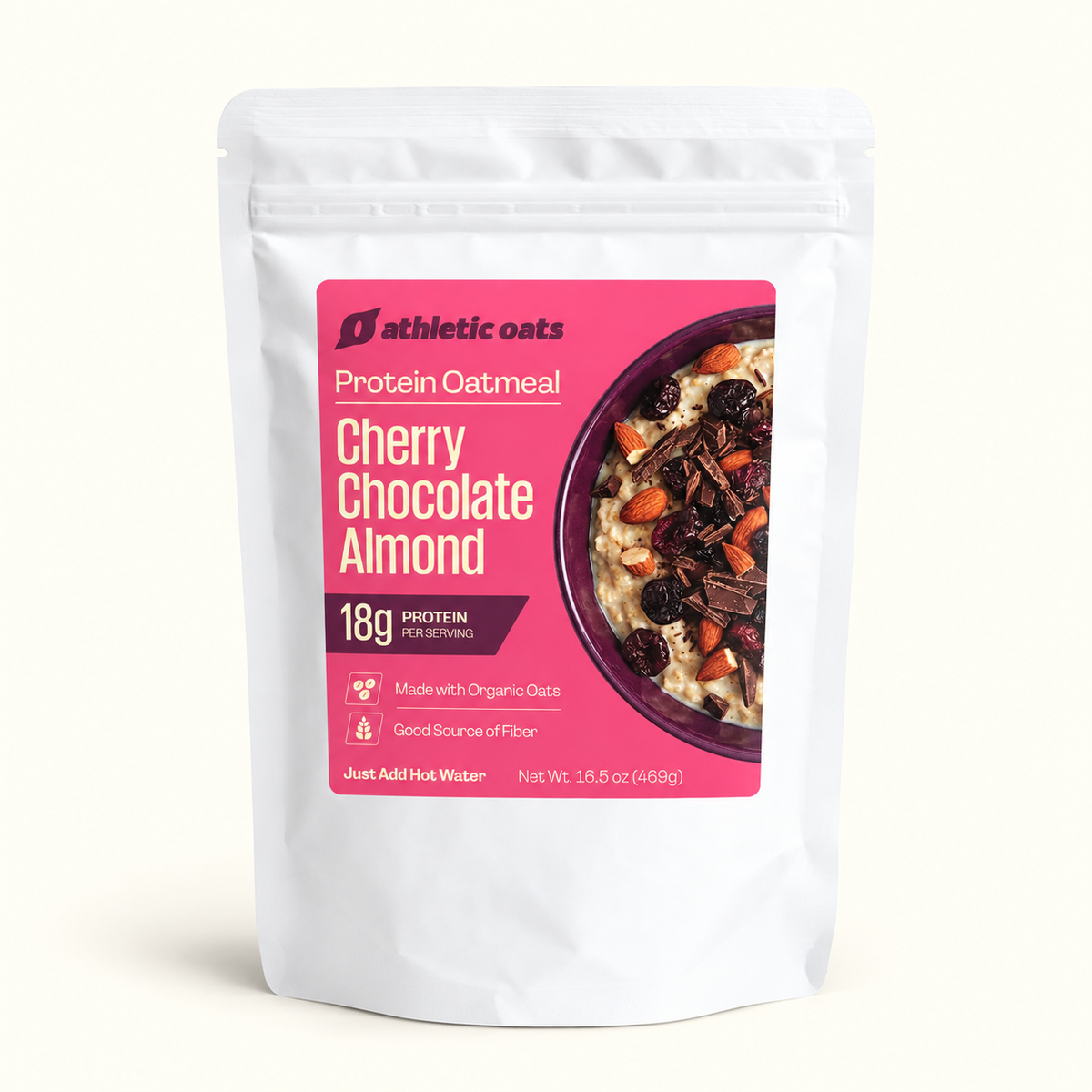 Protein Oatmeal Pouch - Cherry Chocolate Almond, 7 Servings